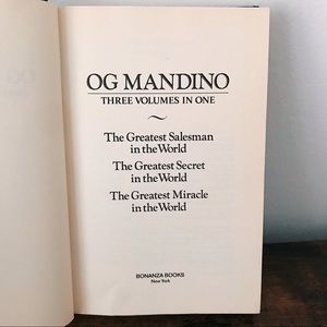 OG Mandino, 3 volumes in 1